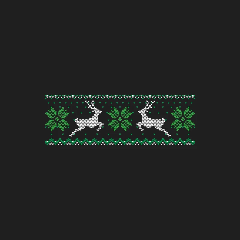Motif de Noël avec cerfs et flocons Homme Débardeur
