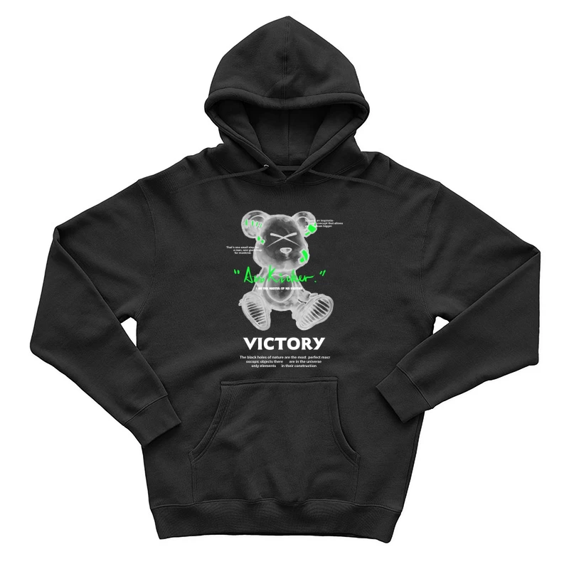 Ass Kicker Bär - Sieg und Kosmos Herren Pullover Hoodie