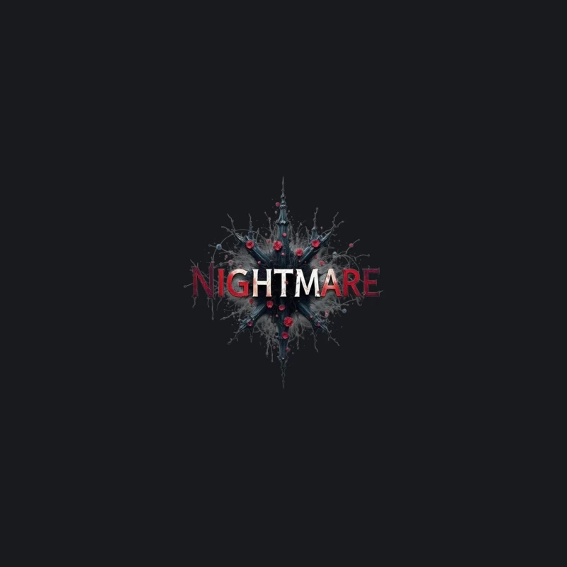 Nightmare Horror Graphic Design iPhone Case