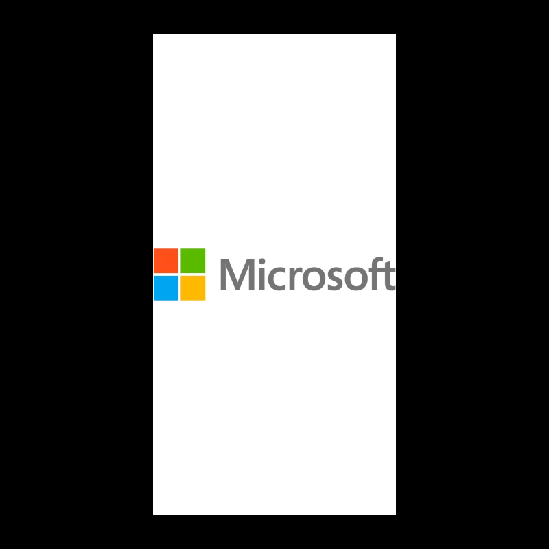 Microsoft Corporation Official Logo Design iPhone Case