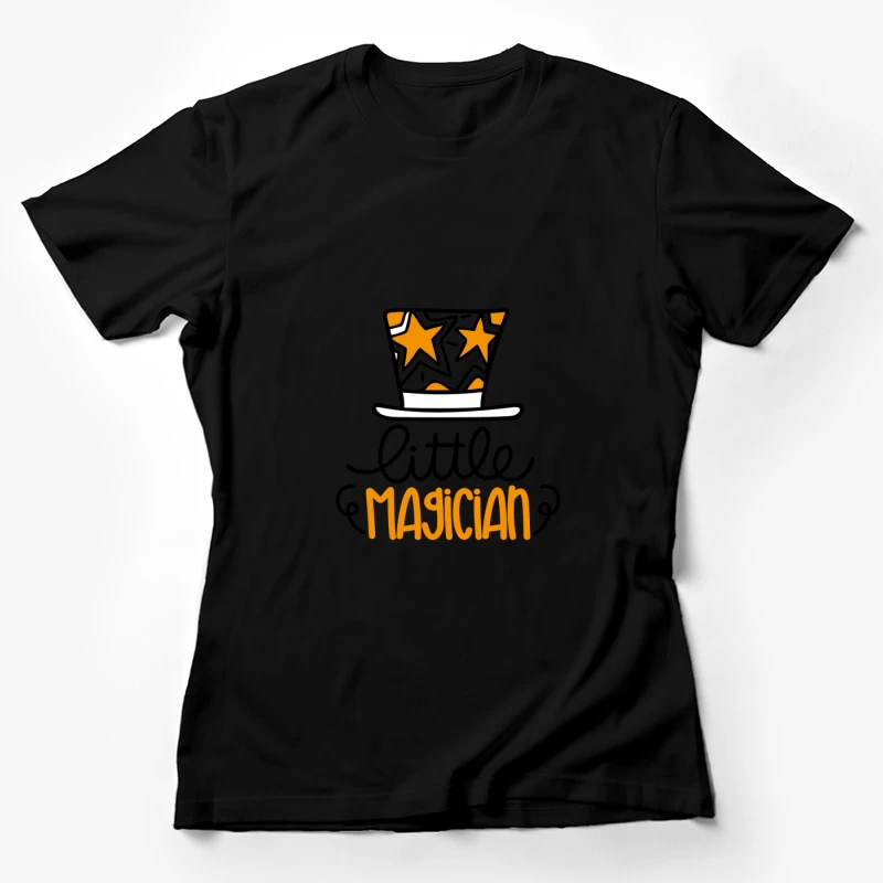 Chapeau de magicien étoilé Femme T-Shirt
