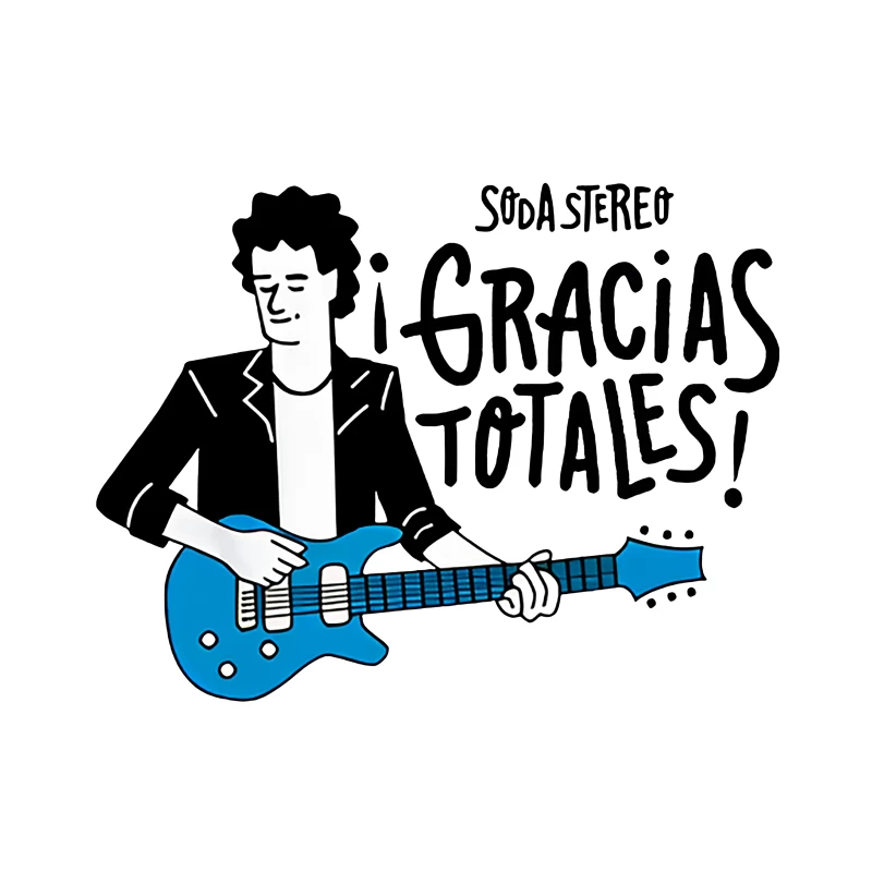 Soda Stereo Gracias Totales Tapestry