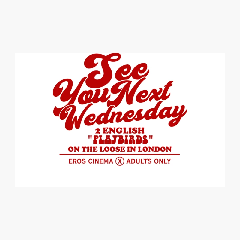 See You Next Wednesday - Fictional Film Ad Travel Mug