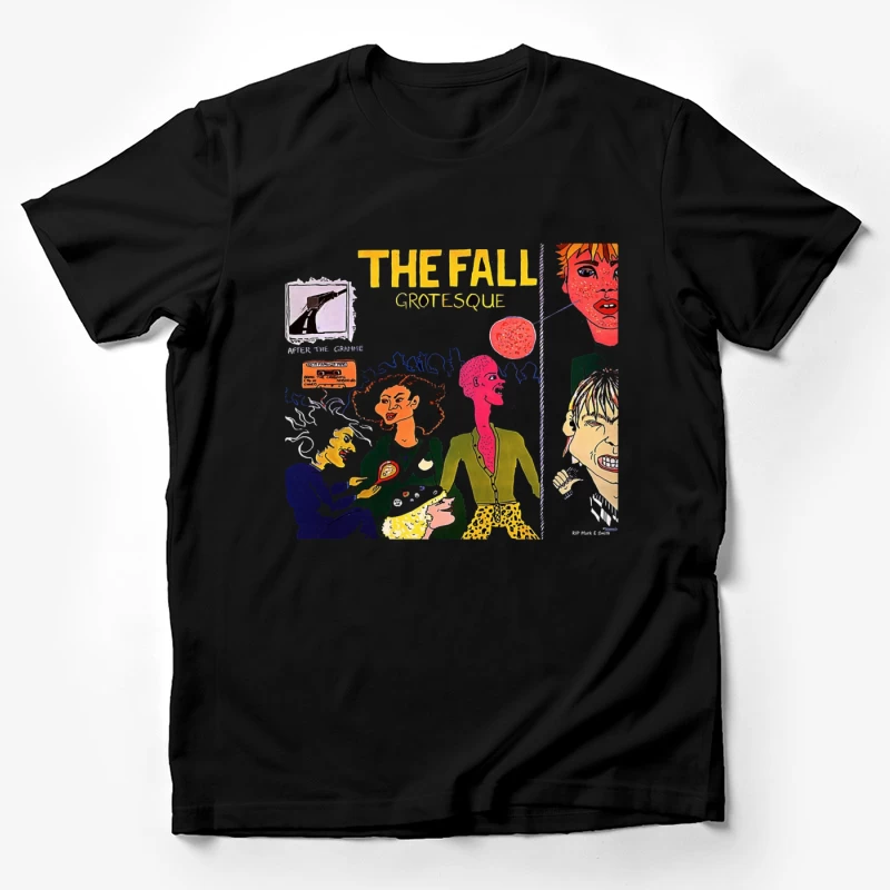 The Fall's "Grotesque" Post-Punk Album Cover Illustration Male T-Shirt