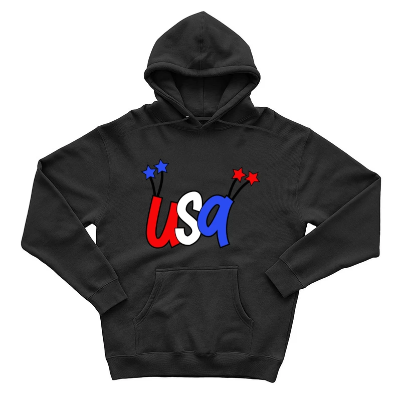 Design USA patriotique coloré Homme Sweat à capuche