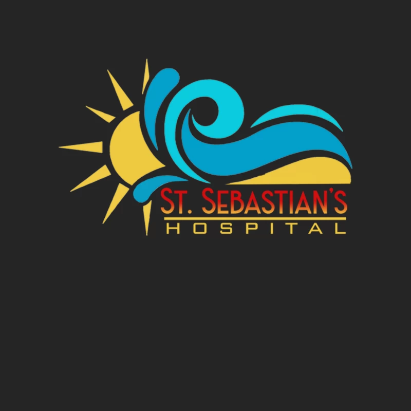 St Sebastian_s Hospital from House MD Male Pullover Sweatshirt