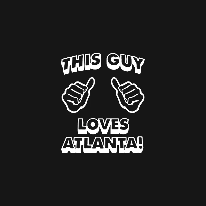 This Guy Loves Atlanta Desk Mat