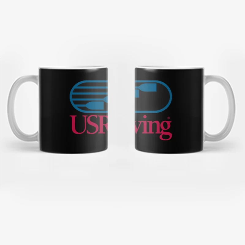 US Rowing Official Sports Organization Logo Coffee Mug