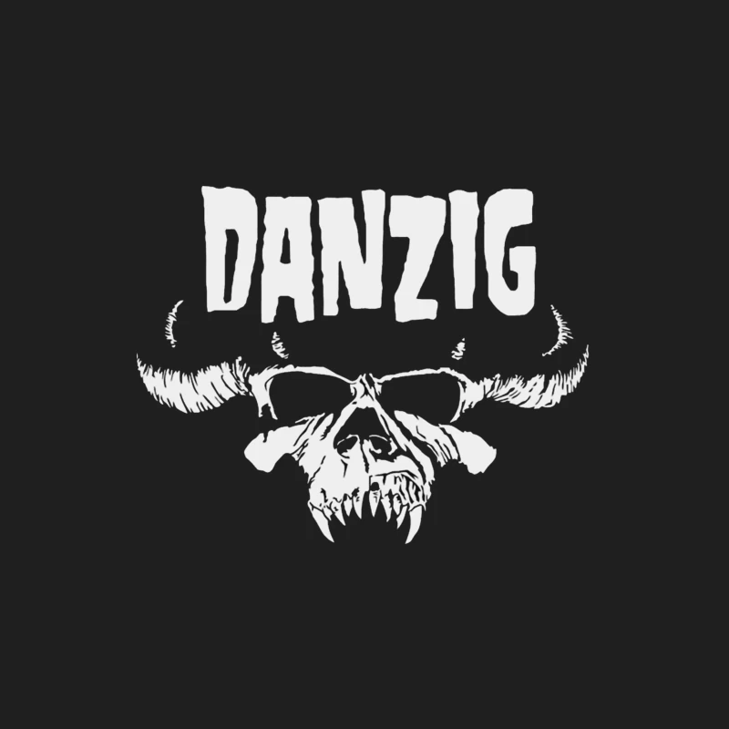 Danzig Band Gothic Skull Logo Design Male Tank Top