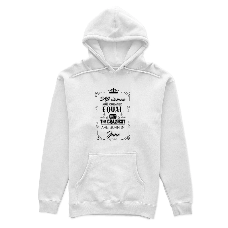 Sourire dessiné avec texte inspirant Femme Sweat à capuche