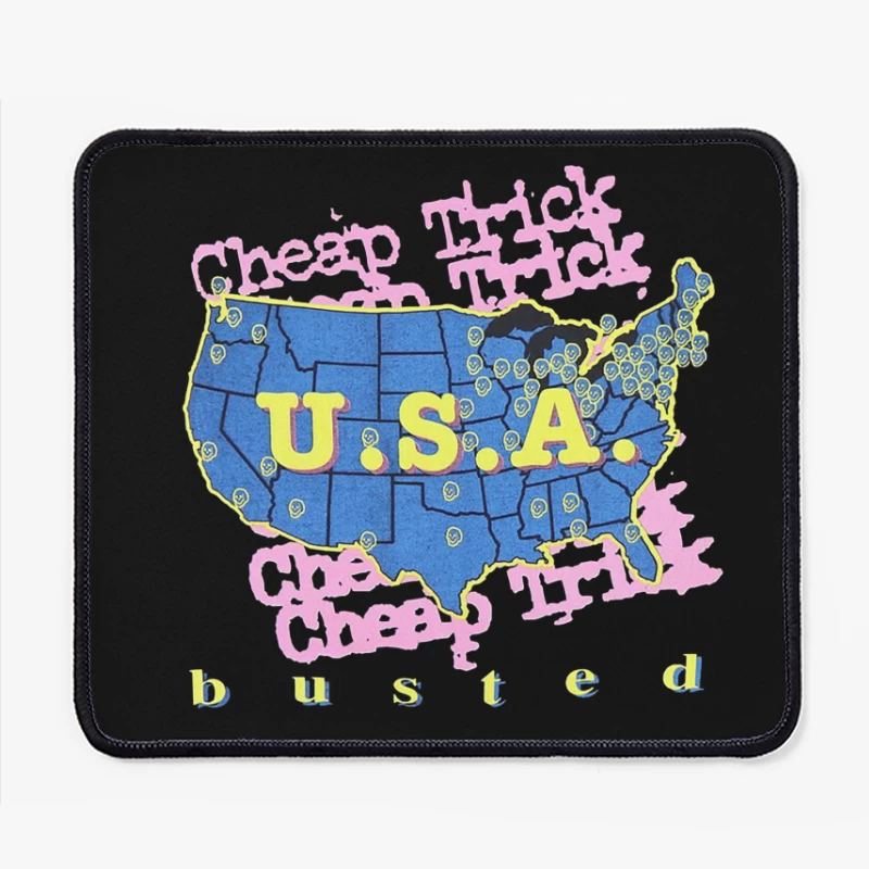 Cheap Trick Busted Mouse Pad