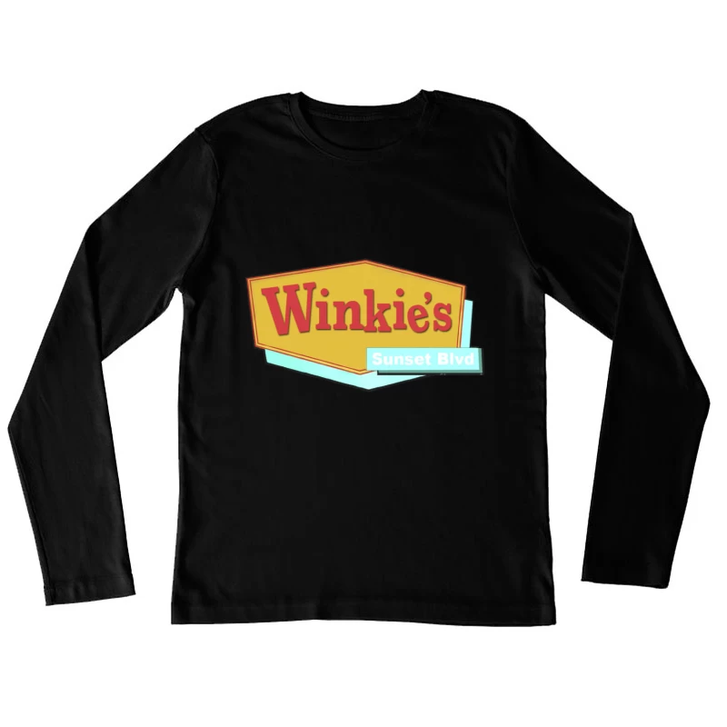 Winkie's Sunset Blvd Female Long Sleeve T-Shirt