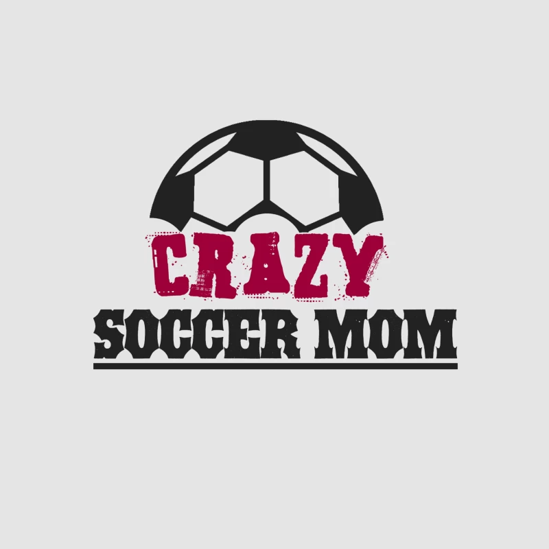Conception humoristique de maman de football Homme Sweat à capuche