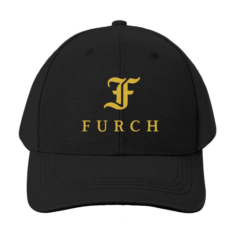 Furch Gold Logo - Luxury Minimalist Typography Design Baseball Cap