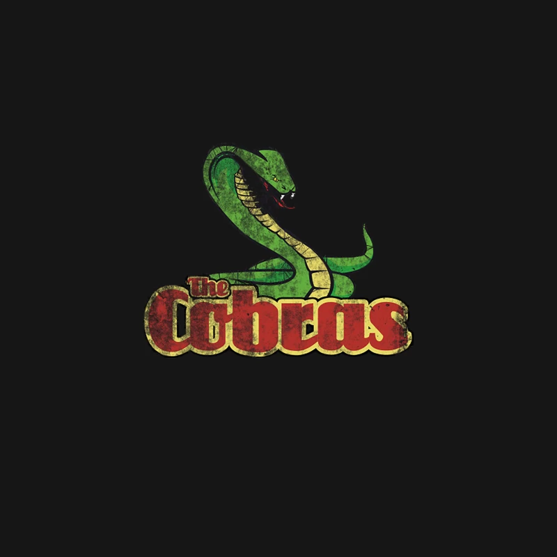 The Cobras, distressed Desk Mat