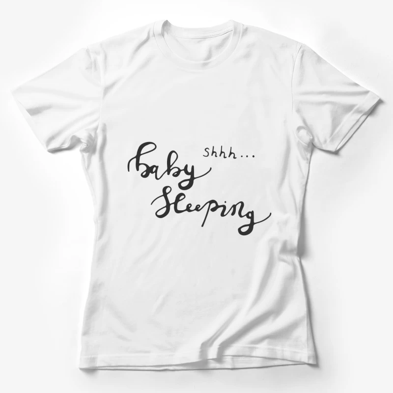Affiche Bébé Dormant Femme T-Shirt
