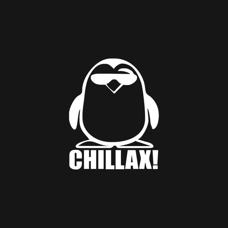 PENGUIN CHILLAX funny NEW Desk Mat