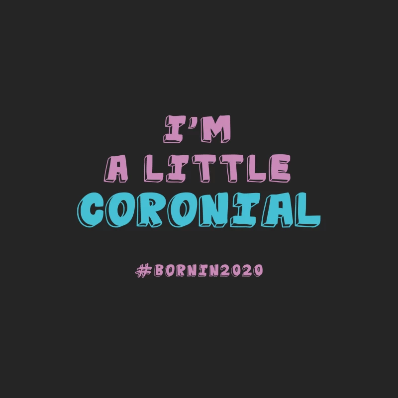 Né en 2020: Un petit coronal Femme Sweat-shirt à enfiler
