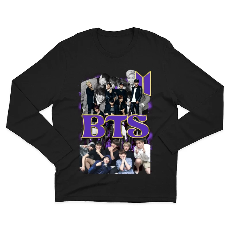 BTS: A Global K-Pop Phenomenon Male Long Sleeve T-Shirt