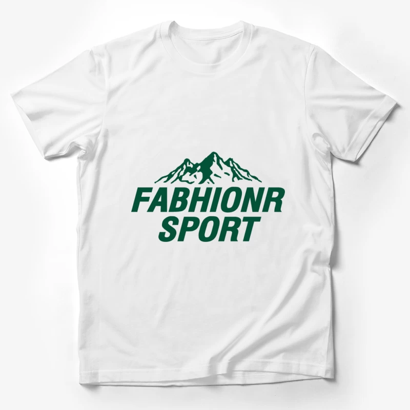 Outdoor Sport Logo mit Bergmotiv Herren T-Shirt