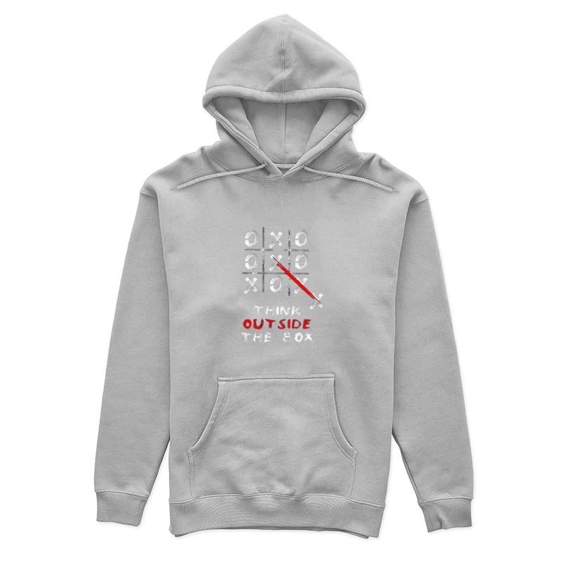 Tic Tac Toe Game Design Female Pullover Hoodie