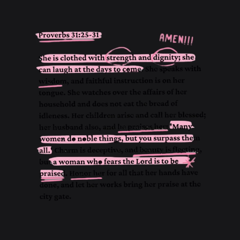 Versets bibliques inspirants sur les femmes fortes Femme Sweat à capuche