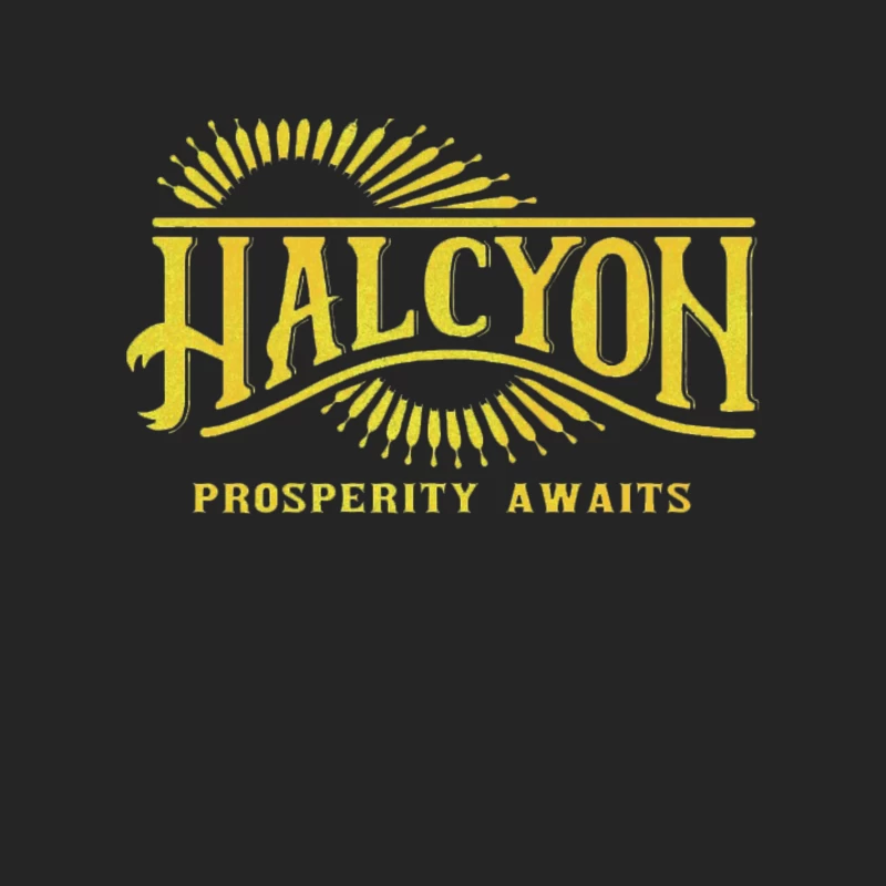 Halcyon Colony Logo Male Pullover Sweatshirt