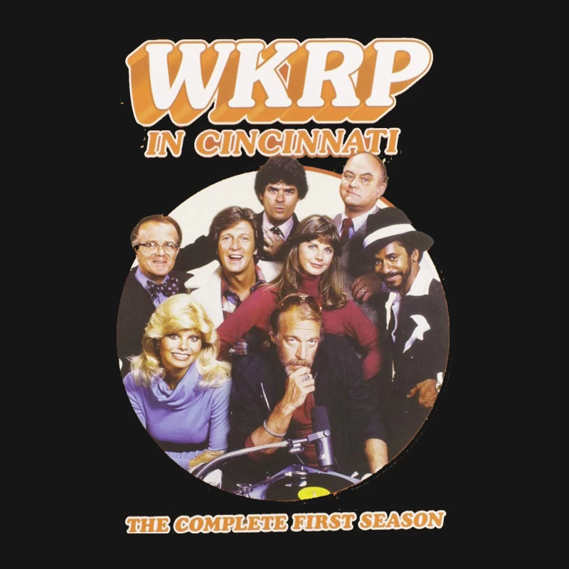 WKRP in Cincinnati skyline logo Male T-Shirt