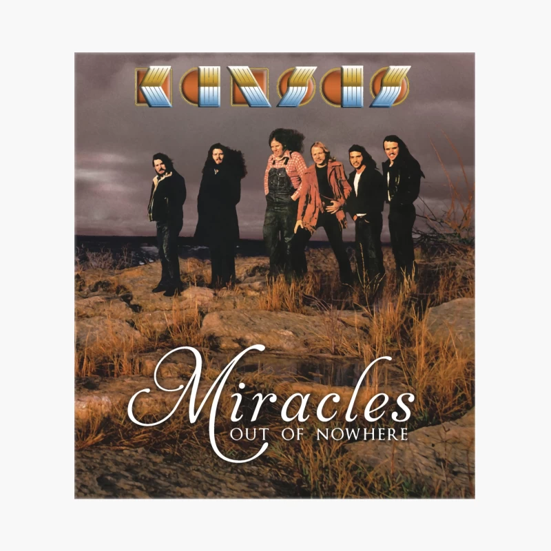 18 MIRACLES OUT OF NOWHERE - KANSAS BAND Cotton Tote Bag