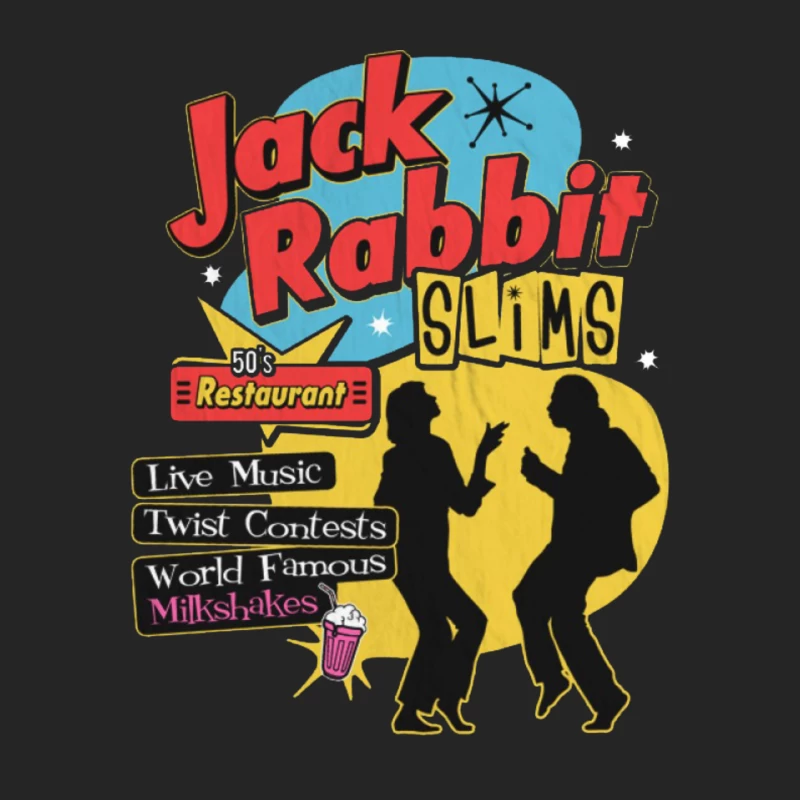 Jack Rabbit Slim's Retro 2 Male Pullover Sweatshirt