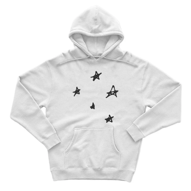 Motifs abstraits en forme d'étoiles Homme Sweat à capuche
