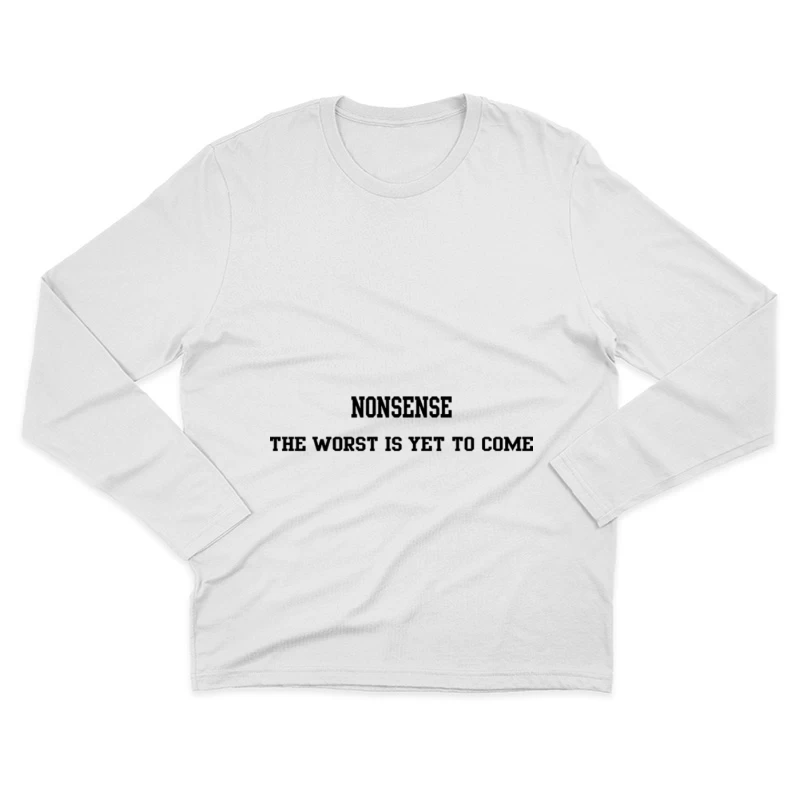 Motivierendes Zitat über Herausforderungen Herren Langarm T-Shirt