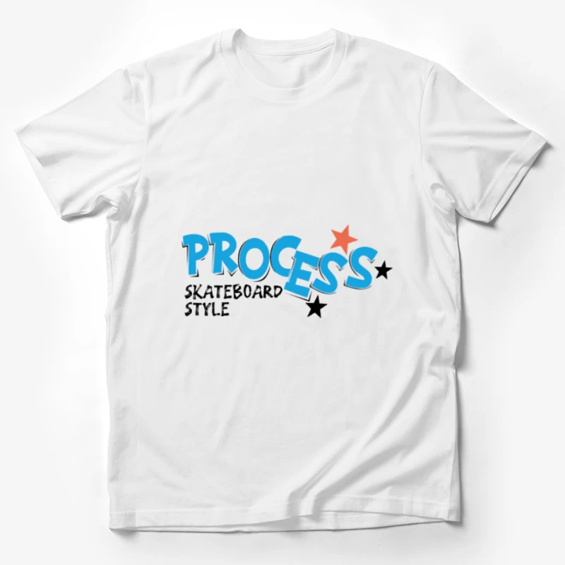Process Skateboard Stil Design Herren T-Shirt