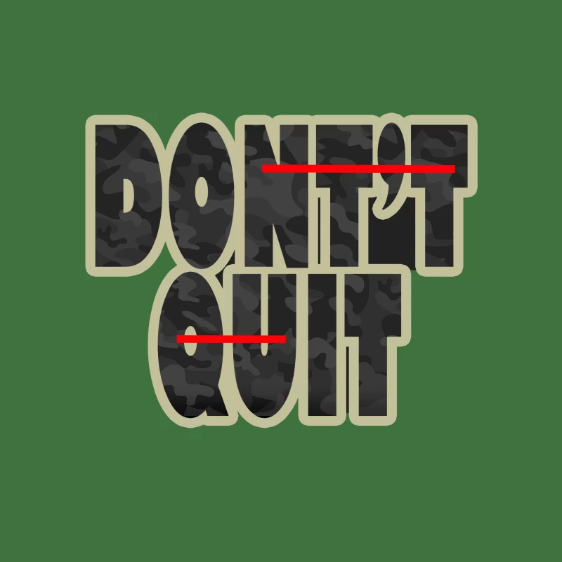 Motivational Quote on Perseverance Tapestry