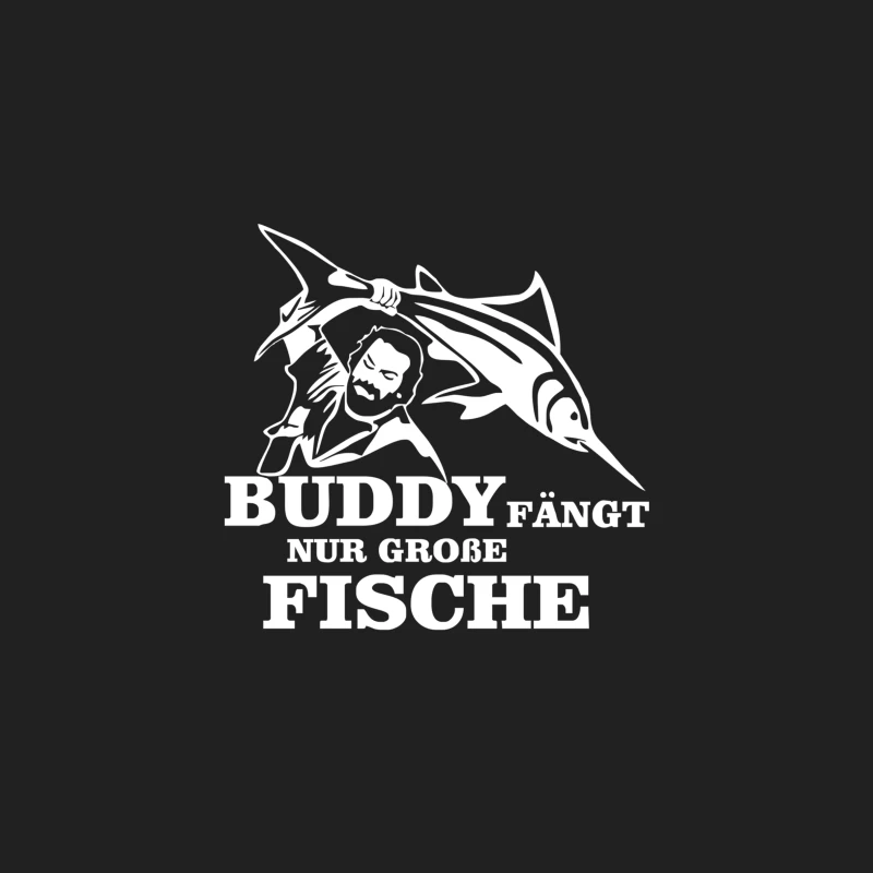 Buddy fängt nur große Fische FUNNY Bucket Hat