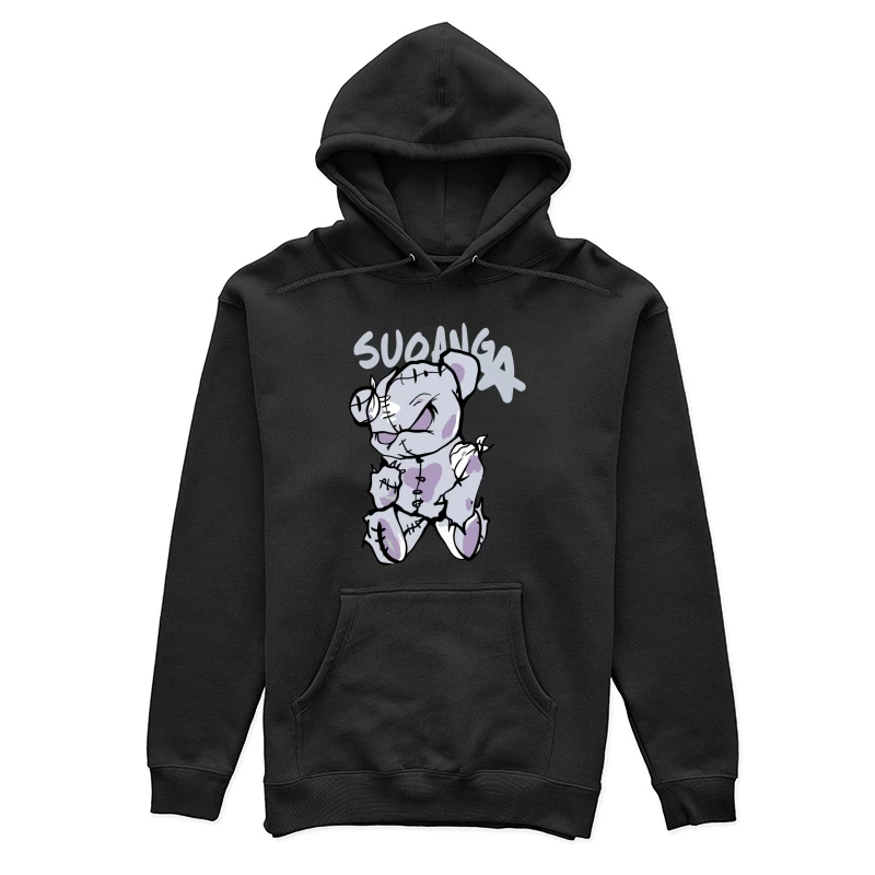 Niedlicher gruseliger Teddybär Damen Pullover Hoodie