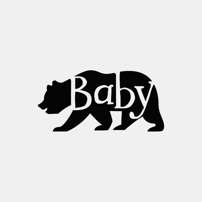 Silhouette d'ours avec texte Homme Débardeur