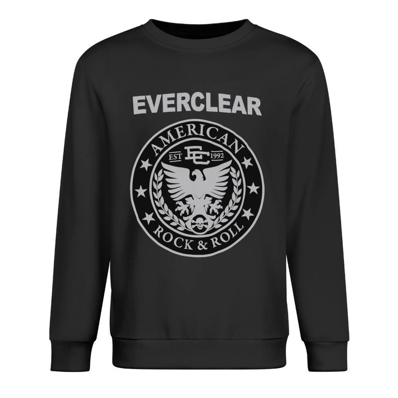 Everclear American Rock & Roll Band Emblem Est. 1992 Male Pullover Sweatshirt