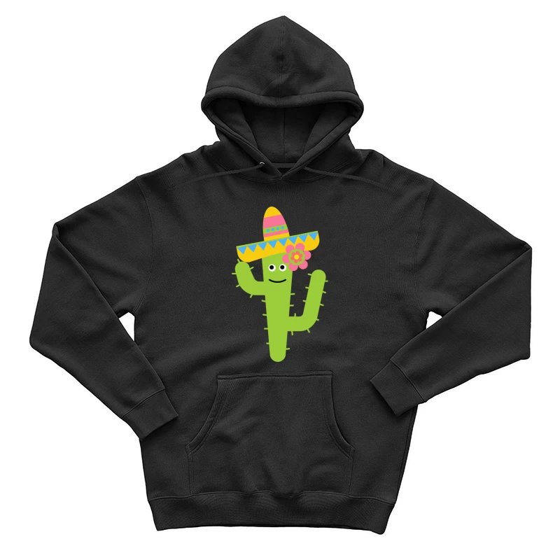 Cactus joyeux avec sombrero Homme Sweat à capuche