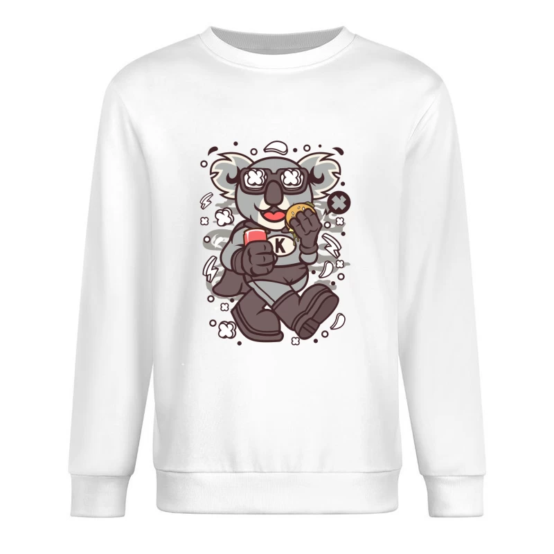 Super Koala Muncher Homme Sweat-shirt à enfiler