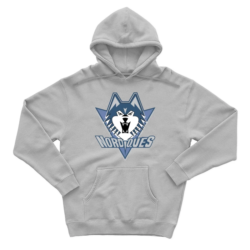 Quebec Nordiques Male Pullover Hoodie