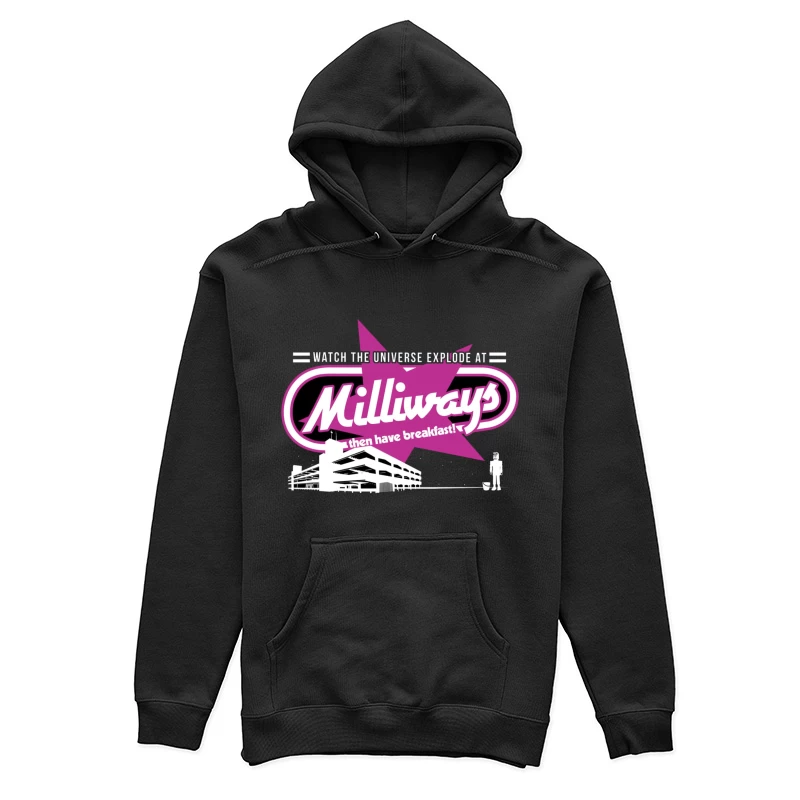 Milliways Restaurant 2 Female Pullover Hoodie