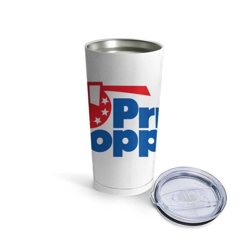 Price Chopper Supermarket Retail Logo Design Travel Mug