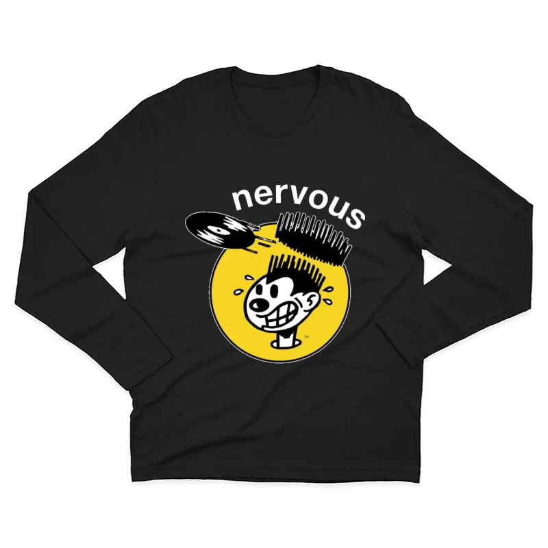 THE NERVOUS RECORDS Male Long Sleeve T-Shirt