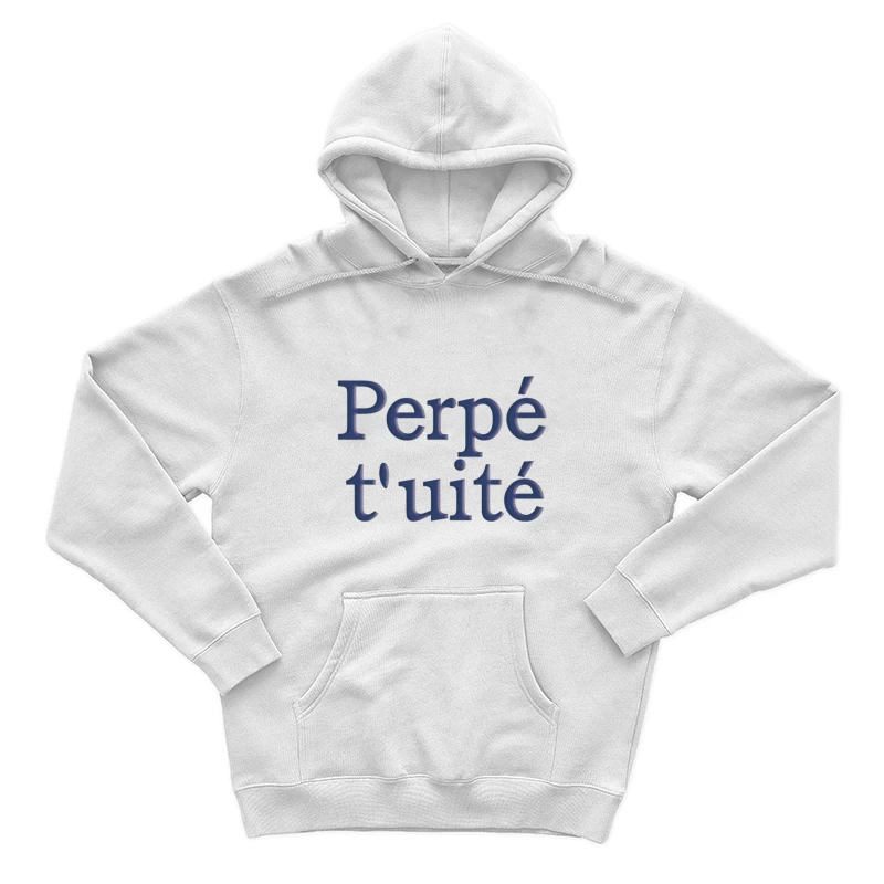 Texte unique avec accents stylés Homme Sweat à capuche
