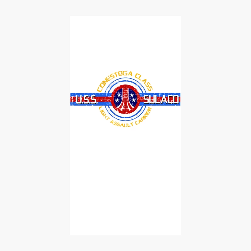 USS Sulaco, distresed iPhone Case