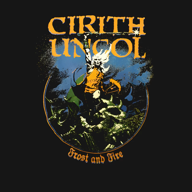 Cirith Ungol Frost and Fire Vintage Female T-Shirt