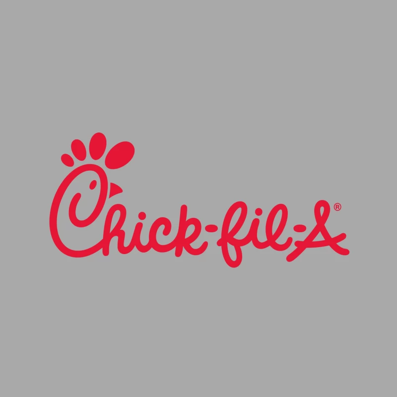 Chick-fil-A Restaurant Chain Logo in Red Female Pullover Hoodie