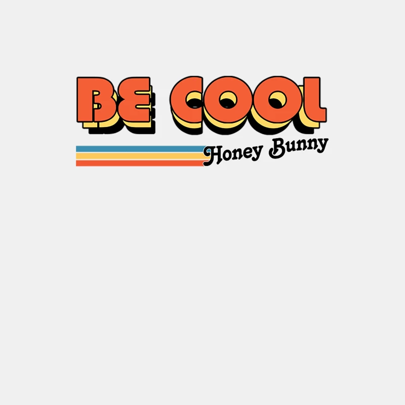 Be Cool Honey Bunny! Male Tank Top