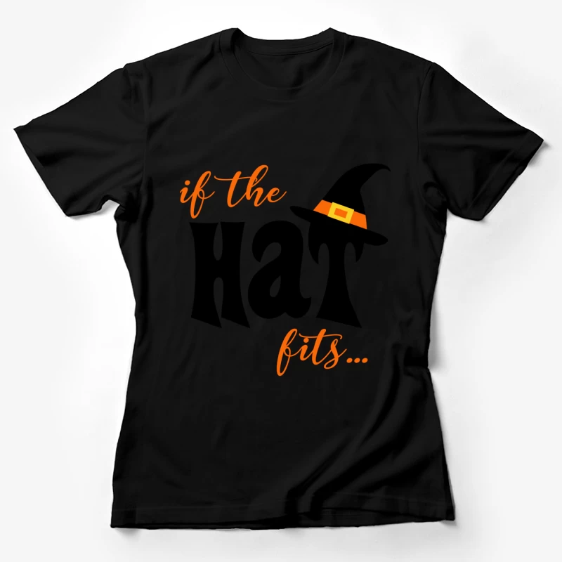 Chapeau de sorcière au style d'Halloween Femme T-Shirt
